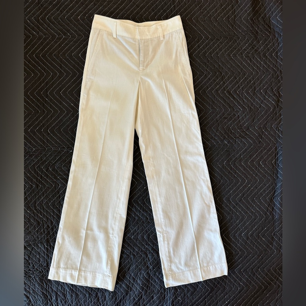 Vince Wide Leg Cotton Pant / Size 0